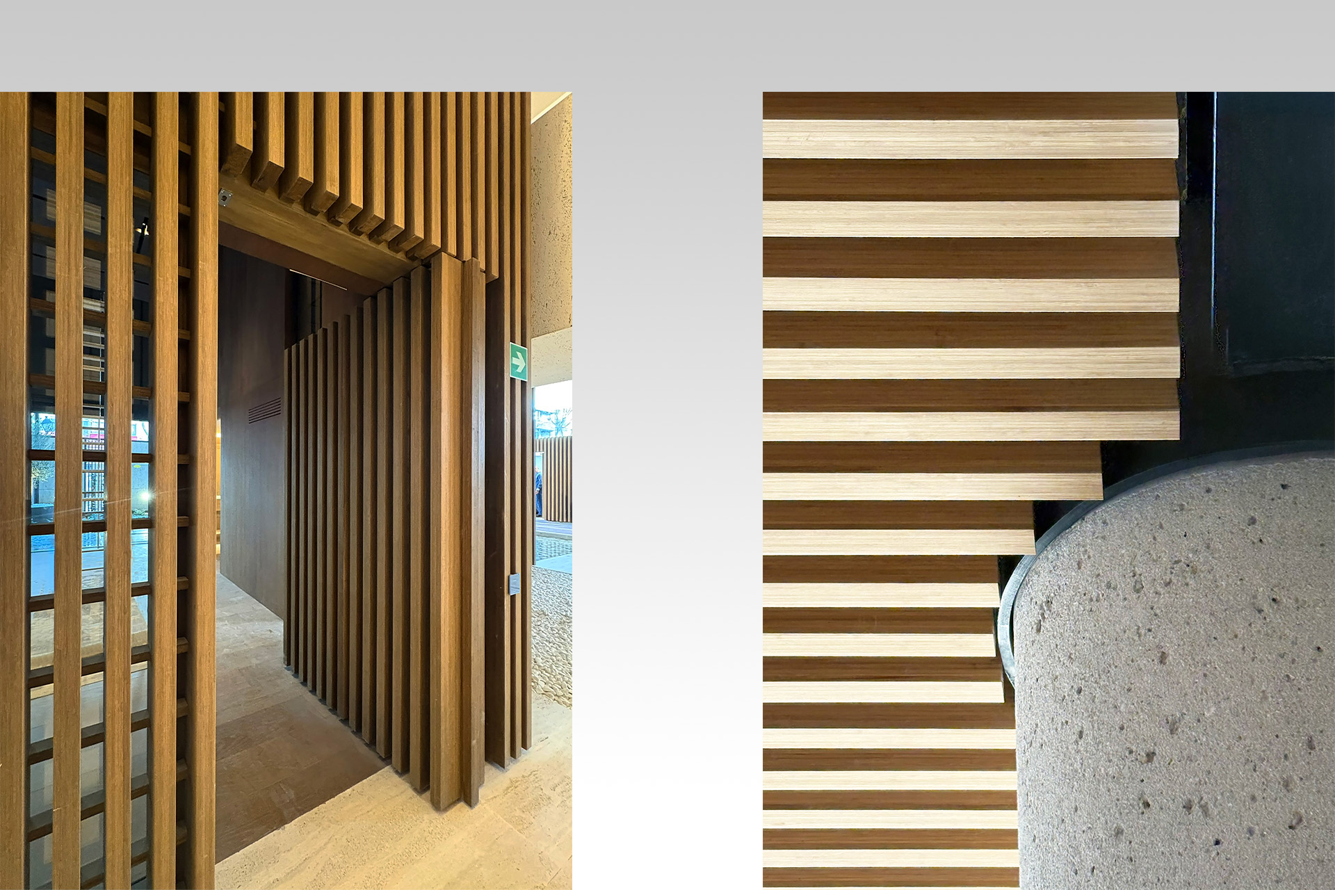 Mandarin Oriental Residences. Bambú lamiando.