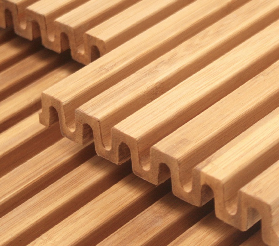 Bambú laminado para exterior