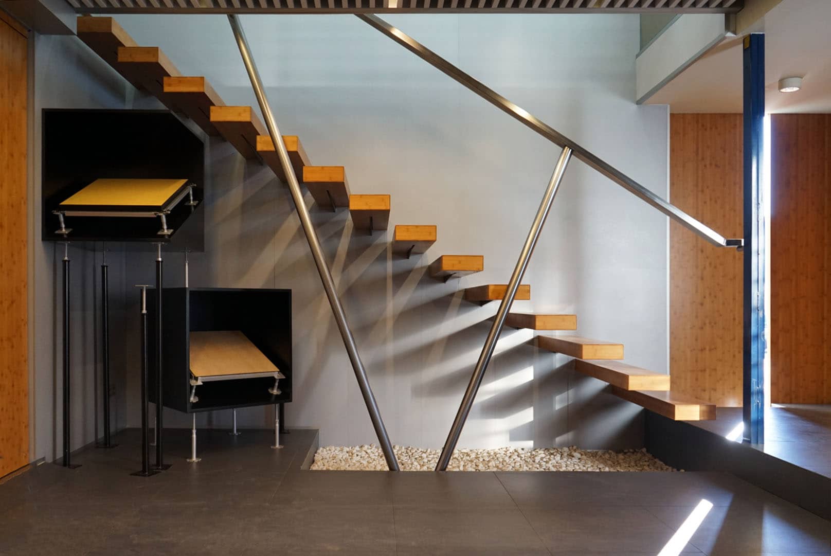 HOME STAIR - Escalera de bambú.  Escaleras de bambú, Estructura