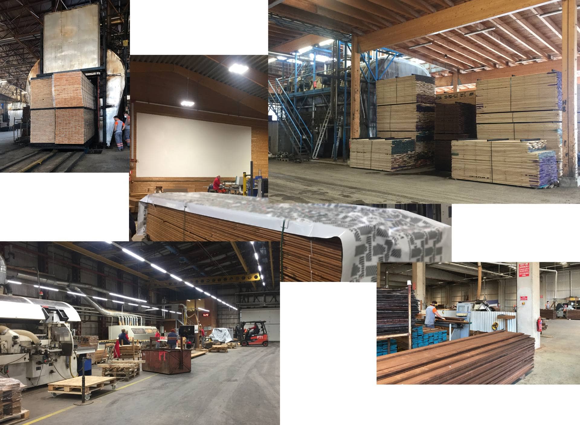 Choice of wood in warehouses